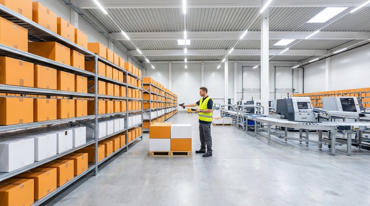 Entrepôt logistique européen organisé, fournisseur dropshipping avec expédition rapide en 3 à 7 jours vers la France