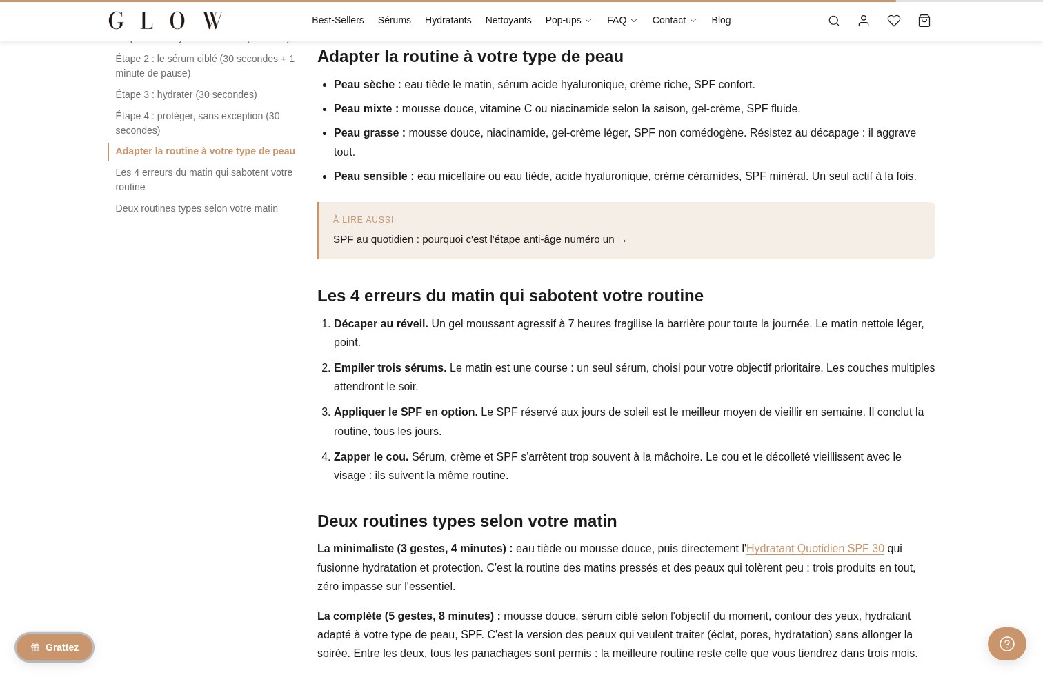 Aperçu Citation (Blockquote) sur la démo Speedfly