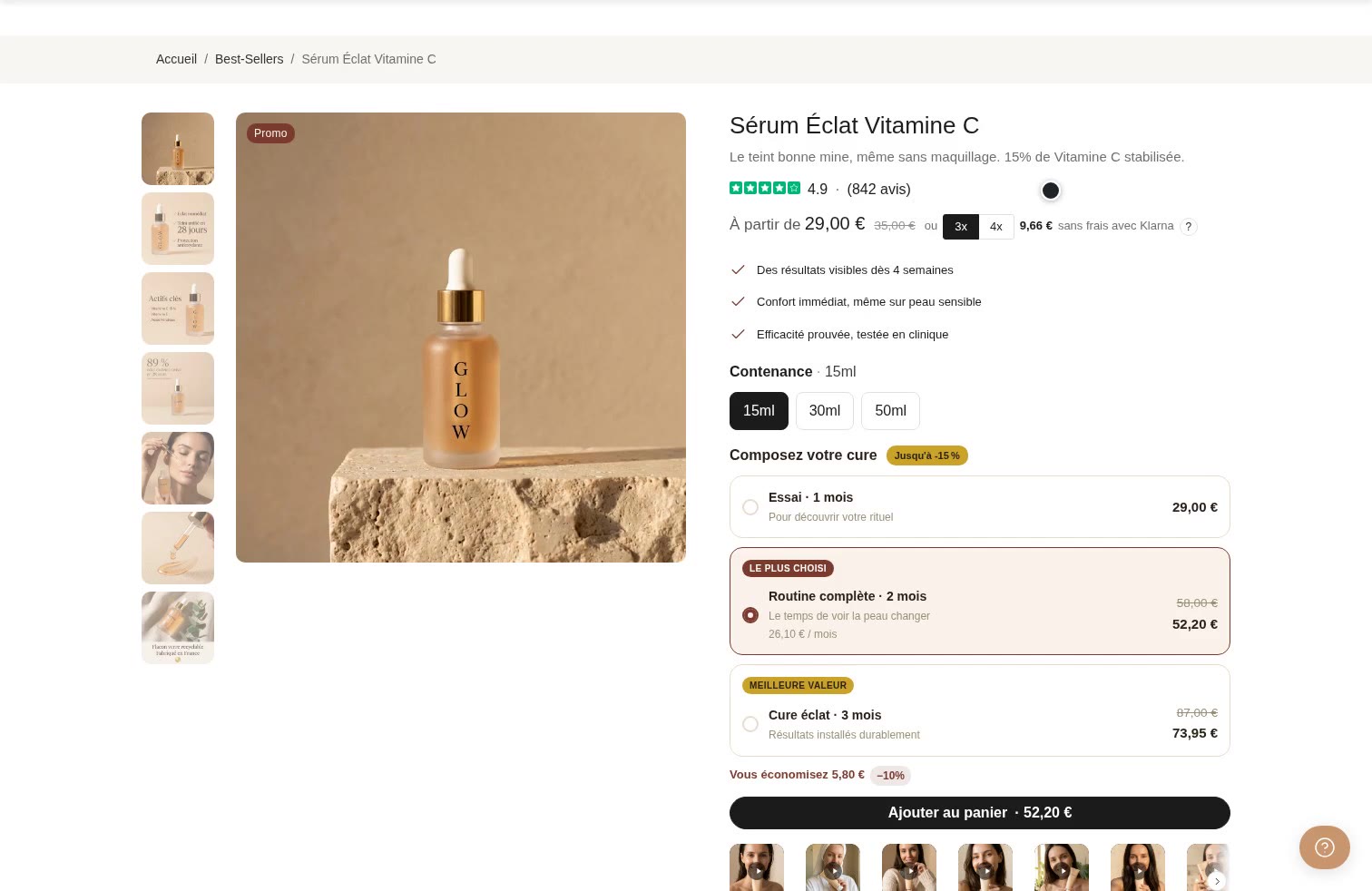 Aperçu ordinateur de Bloc étoiles d'avis sur Maison GLOW