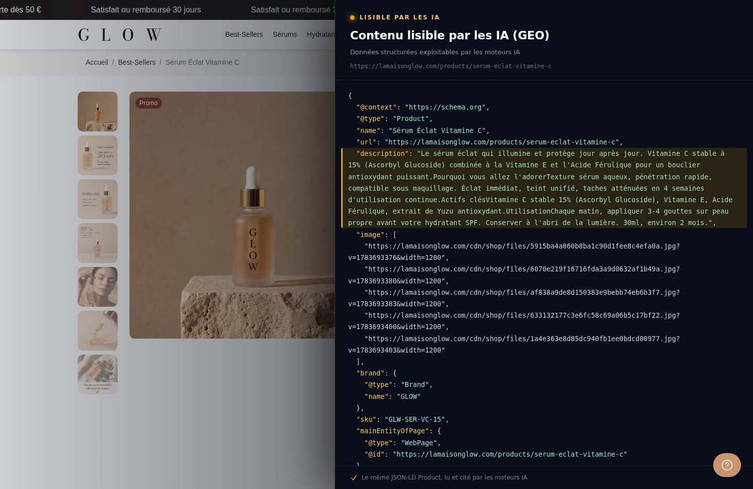 Aperçu Des fondations techniques propres pour le SEO et la GEO sur la démo Speedfly